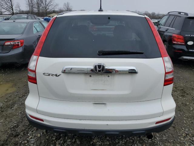 5J6RE3H76AL046843 - 2010 HONDA CR-V EXL WHITE photo 6