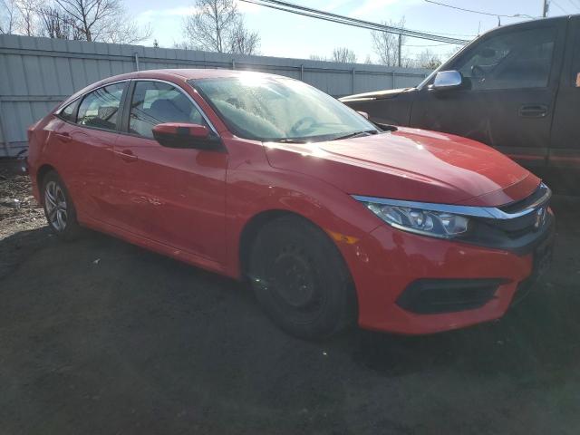 2HGFC2F50GH575349 - 2016 HONDA CIVIC LX RED photo 4