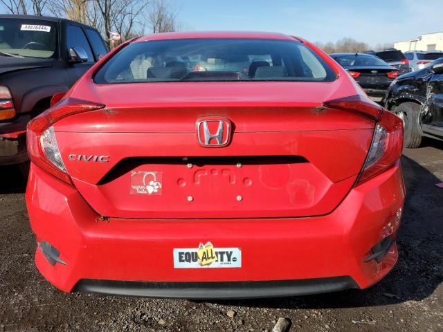 2HGFC2F50GH575349 - 2016 HONDA CIVIC LX RED photo 6