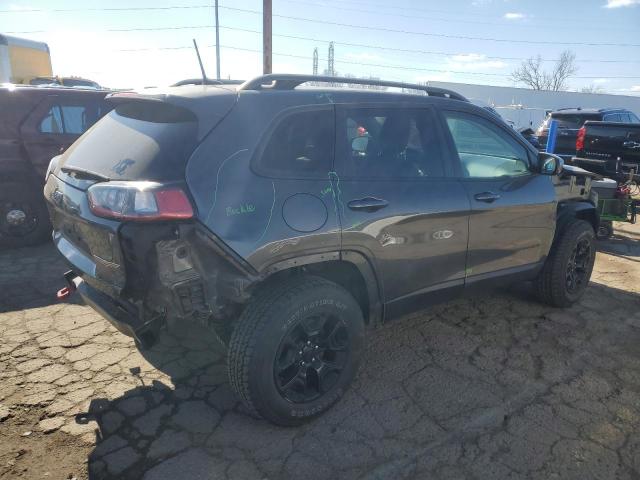 1C4PJMBXXKD186655 - 2019 JEEP CHEROKEE TRAILHAWK ნაცრისფერი ფოტო 3