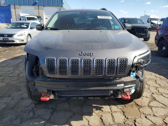 1C4PJMBXXKD186655 - 2019 JEEP CHEROKEE TRAILHAWK ნაცრისფერი ფოტო 5
