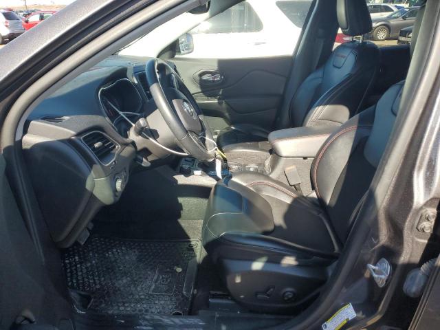 1C4PJMBXXKD186655 - 2019 JEEP CHEROKEE TRAILHAWK ნაცრისფერი ფოტო 7