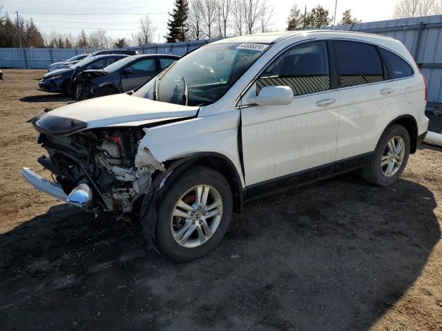 5J6RE4H70BL801461 - 2011 HONDA CR-V EXL WHITE photo 1