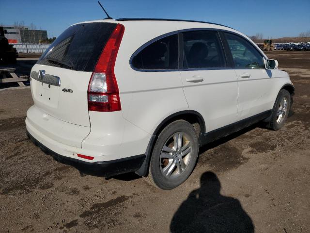 5J6RE4H70BL801461 - 2011 HONDA CR-V EXL WHITE photo 3