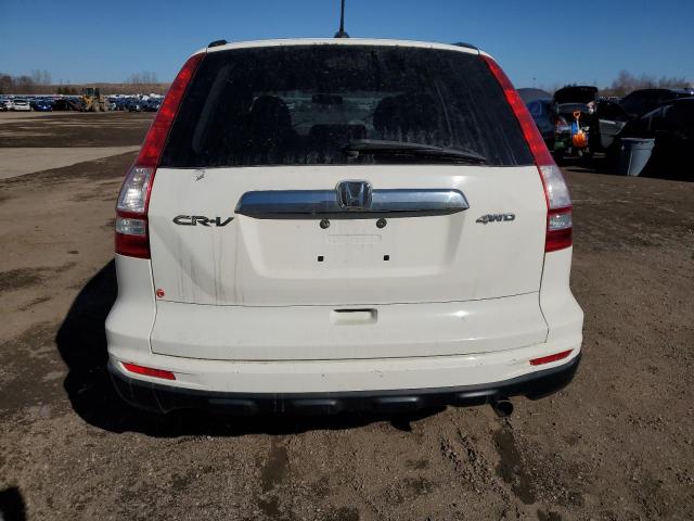 5J6RE4H70BL801461 - 2011 HONDA CR-V EXL WHITE photo 6