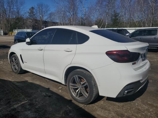 5UXKU6C36H0W38608 - 2017 BMW X6 XDRIVE50I WHITE photo 2