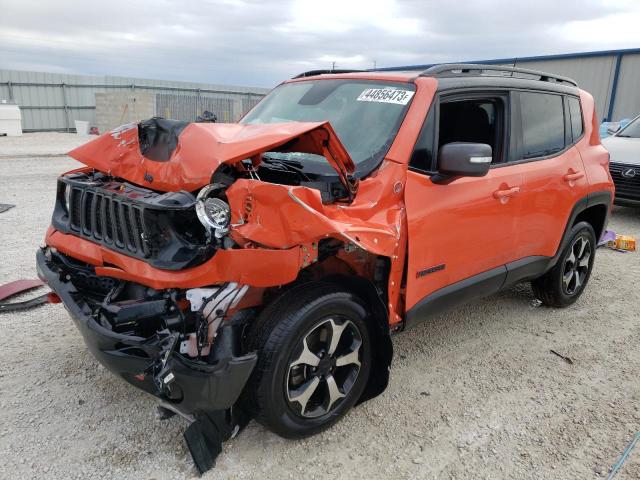 ZACNJBC12LPM06795 - 2020 JEEP RENEGADE TRAILHAWK ORANGE photo 1