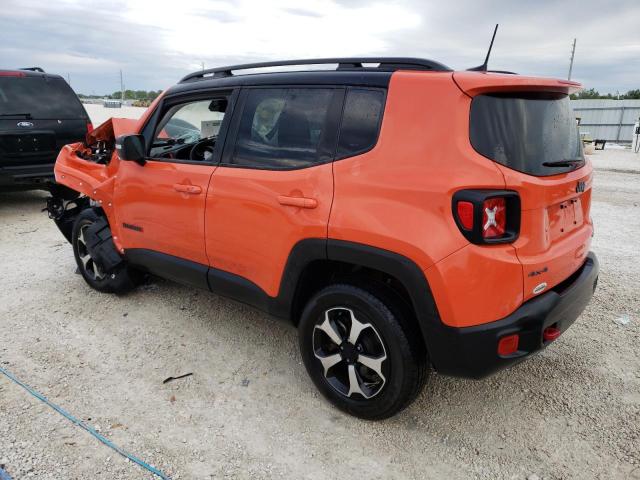 ZACNJBC12LPM06795 - 2020 JEEP RENEGADE TRAILHAWK ORANGE photo 2