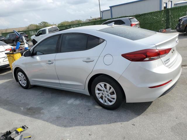 5NPD74LFXHH183605 - 2017 HYUNDAI ELANTRA SE SILVER photo 2