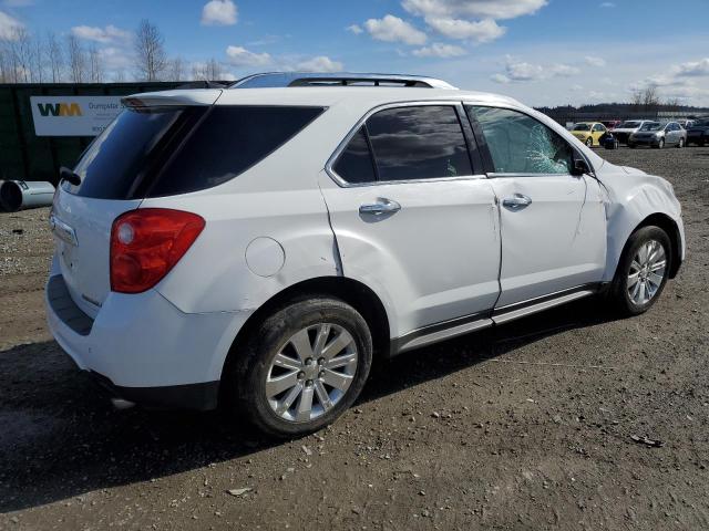 2CNFLGEY0A6385279 - 2010 CHEVROLET EQUINOX LTZ WHITE photo 3