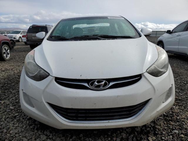 5NPDH4AE0DH298327 - 2013 HYUNDAI ELANTRA GLS WHITE photo 5