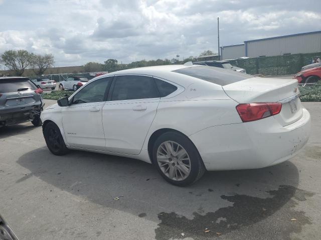 2G11Y5SL5E9114275 - 2014 CHEVROLET IMPALA LS WHITE photo 2