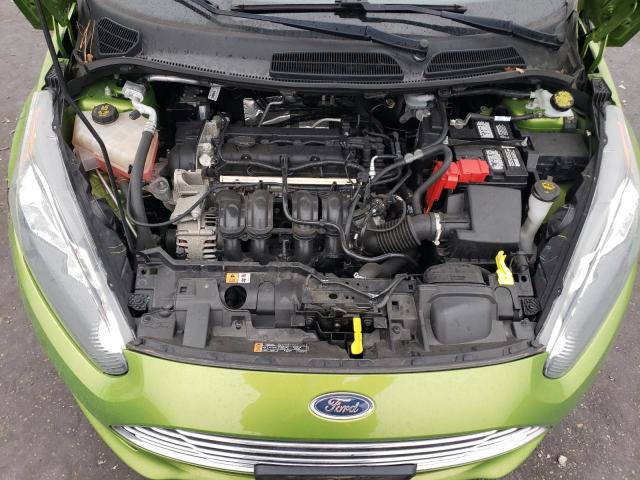 3FADP4BJ4JM143659 - 2018 FORD FIESTA SE GREEN photo 11