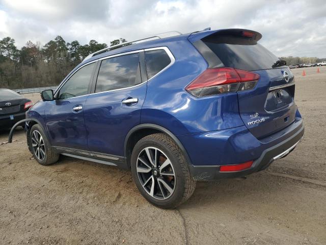 5N1AT2MT1KC700604 - 2019 NISSAN ROGUE S BLUE photo 2