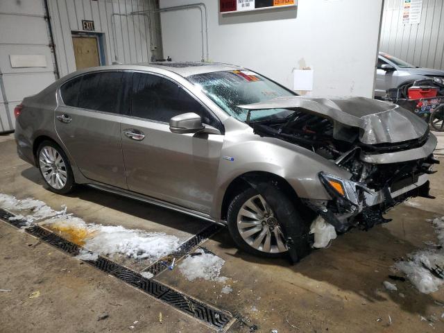 JH4KC2F92LC000133 - 2020 ACURA RLX SPORT HYBRID ADVANCE SILVER photo 4