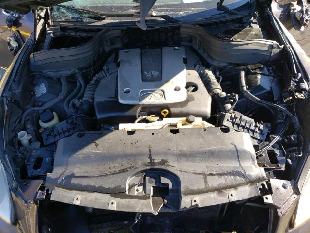 JNKAJ09F08M351258 - 2008 INFINITI EX35 BASE მუქწითელი ფოტო 12