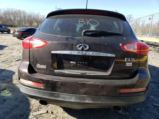 JNKAJ09F08M351258 - 2008 INFINITI EX35 BASE მუქწითელი ფოტო 6