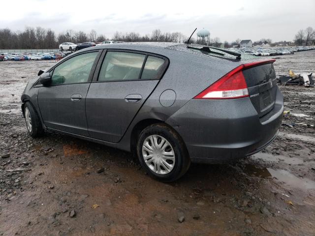 JHMZE2H54BS010332 - 2011 HONDA INSIGHT LX GRAY photo 2