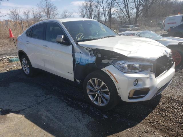 5UXKU2C52K0Z63810 - 2019 BMW X6 XDRIVE35I WHITE photo 1