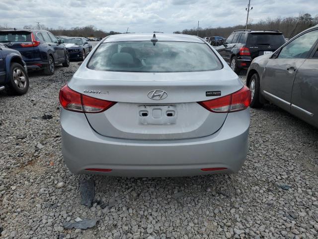 5NPDH4AE3BH032880 - 2011 HYUNDAI ELANTRA GLS GRAY photo 6