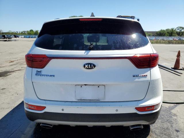 KNDPR3A63J7397060 - 2018 KIA SPORTAGE SX WHITE photo 6