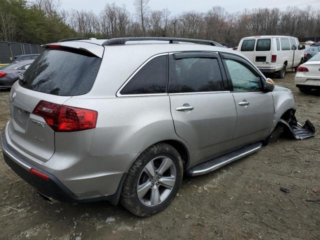 2HNYD2H40DH503193 - 2013 ACURA MDX TECHNOLOGY SILVER photo 3
