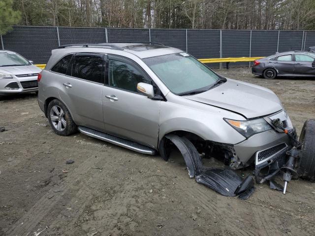 2HNYD2H40DH503193 - 2013 ACURA MDX TECHNOLOGY SILVER photo 4