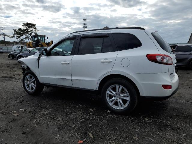 5NMSGDAB9AH351633 - 2010 HYUNDAI SANTA FE GLS WHITE photo 2