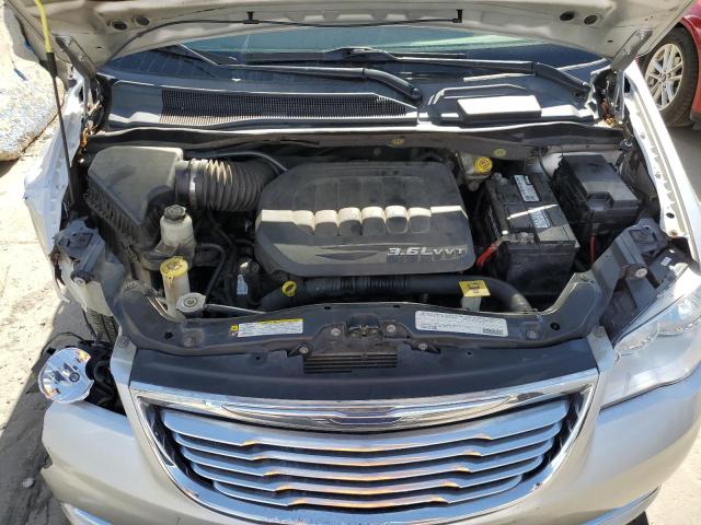 2A4RR8DG7BR784053 - 2011 CHRYSLER TOWN & COU TOURING L SILVER photo 12