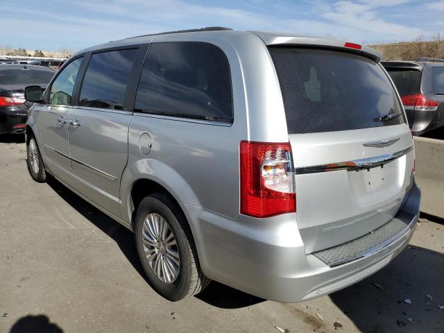 2A4RR8DG7BR784053 - 2011 CHRYSLER TOWN & COU TOURING L SILVER photo 2