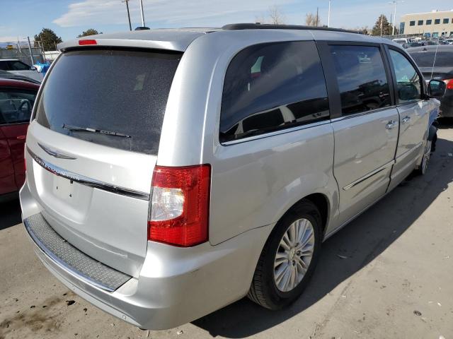 2A4RR8DG7BR784053 - 2011 CHRYSLER TOWN & COU TOURING L SILVER photo 3