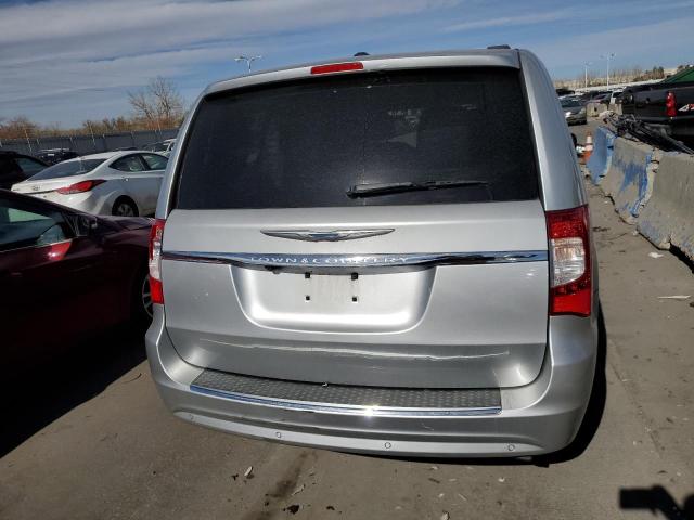 2A4RR8DG7BR784053 - 2011 CHRYSLER TOWN & COU TOURING L SILVER photo 6