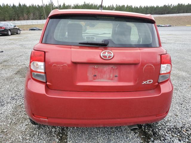 JTKKU4B40C1020082 - 2012 TOYOTA SCION XD RED photo 6