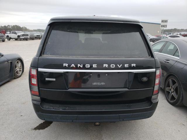 SALGS2EFXDA113917 - 2013 LAND ROVER RANGE ROVE SUPERCHARGED BLACK photo 6