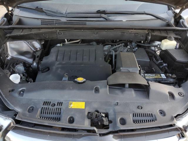 5TDKKRFH0FS090132 - 2015 TOYOTA HIGHLANDER XLE 灰色 照片 12