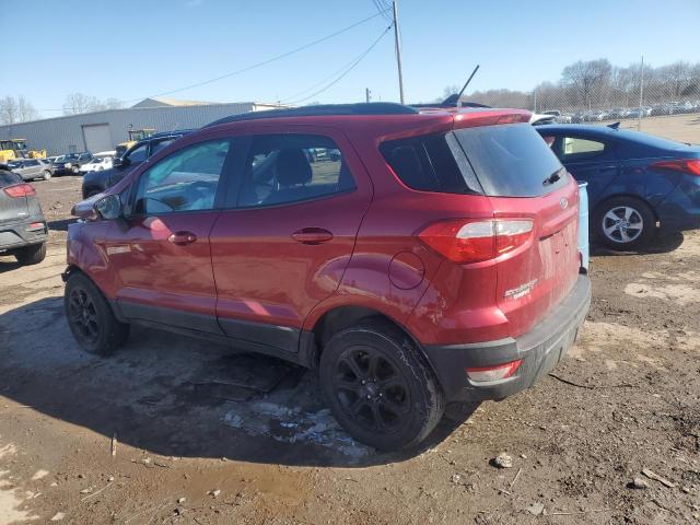 MAJ6S3GLXKC296366 - 2019 FORD ECOSPORT SE წითელი ფოტო 2