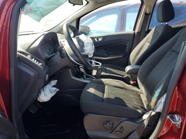 MAJ6S3GLXKC296366 - 2019 FORD ECOSPORT SE წითელი ფოტო 7