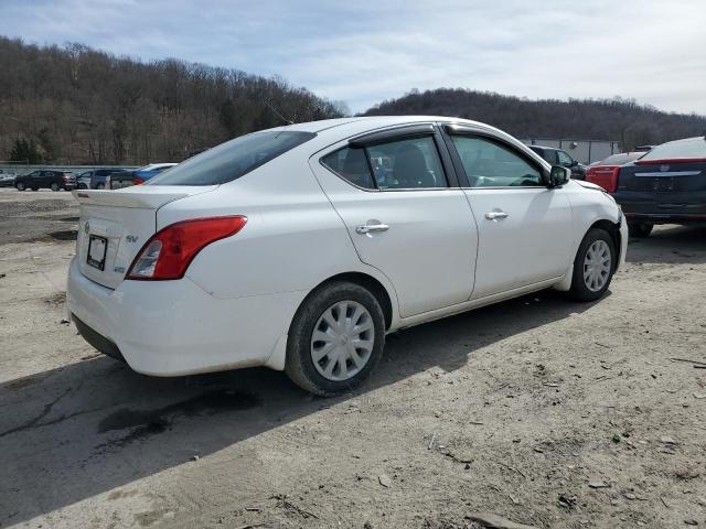 3N1CN7AP7FL832646 - 2015 NISSAN VERSA S WHITE photo 3