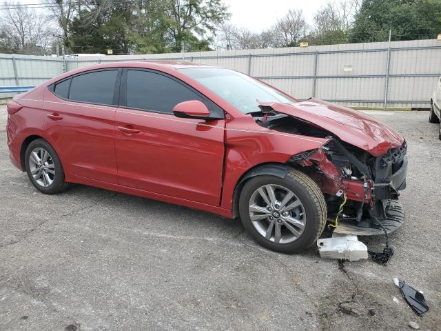 KMHD84LF2HU401647 - 2017 HYUNDAI ELANTRA SE RED photo 4