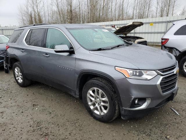 1GNEVGKW0LJ240186 - 2020 CHEVROLET TRAVERSE LT GRAY photo 4