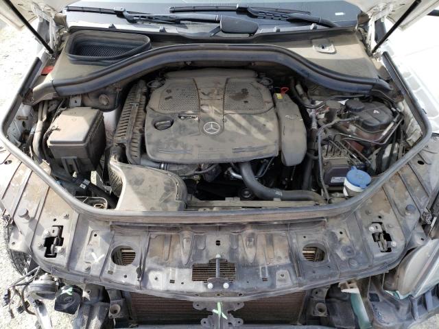 4JGDA5HB3EA427798 - 2014 MERCEDES-BENZ ML 350 4MATIC WHITE photo 12