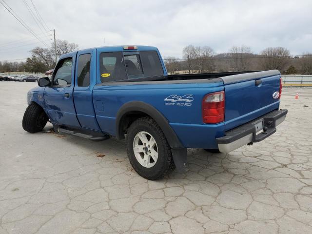 1FTZR45U92PA29491 - 2002 FORD RANGER SUPER CAB BLUE photo 2