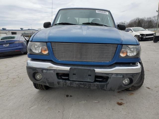 1FTZR45U92PA29491 - 2002 FORD RANGER SUPER CAB BLUE photo 5