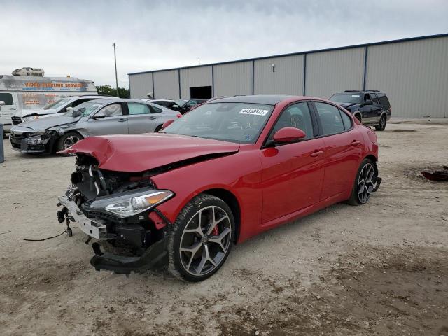 ZARFAECN2J7592964 - 2018 ALFA ROMEO GIULIA TI RED photo 1