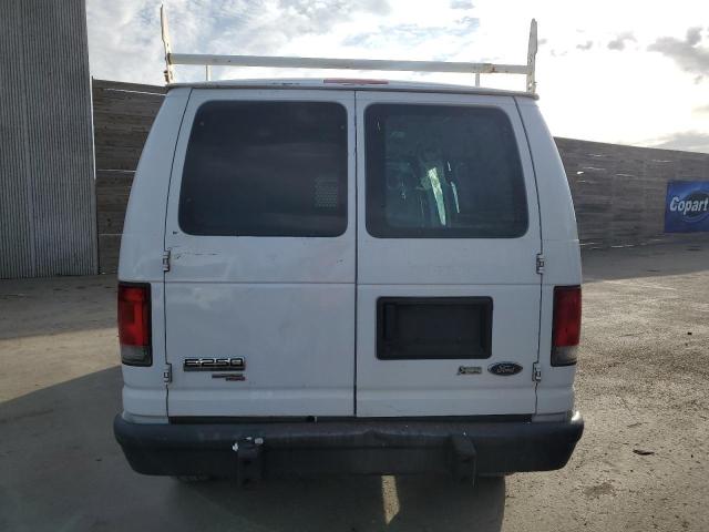 1FTNE2EW5EDA62901 - 2014 FORD ECONOLINE E250 VAN WHITE photo 6