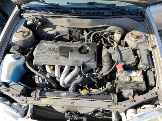 2T1BR12E61C476497 - 2001 TOYOTA COROLLA CE BROWN photo 11