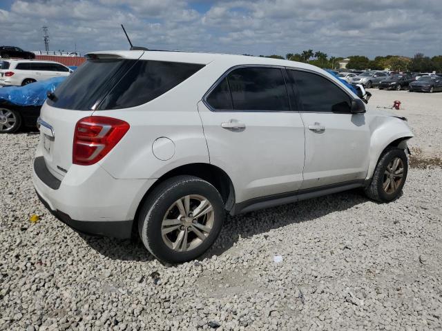 2GNALBEK5G1166442 - 2016 CHEVROLET EQUINOX LS WHITE photo 3