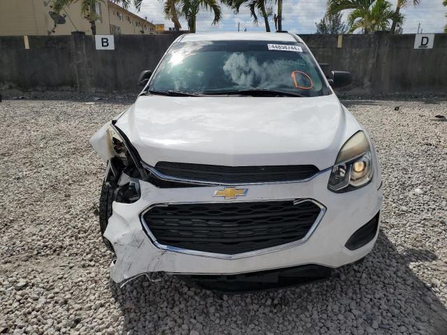 2GNALBEK5G1166442 - 2016 CHEVROLET EQUINOX LS WHITE photo 5