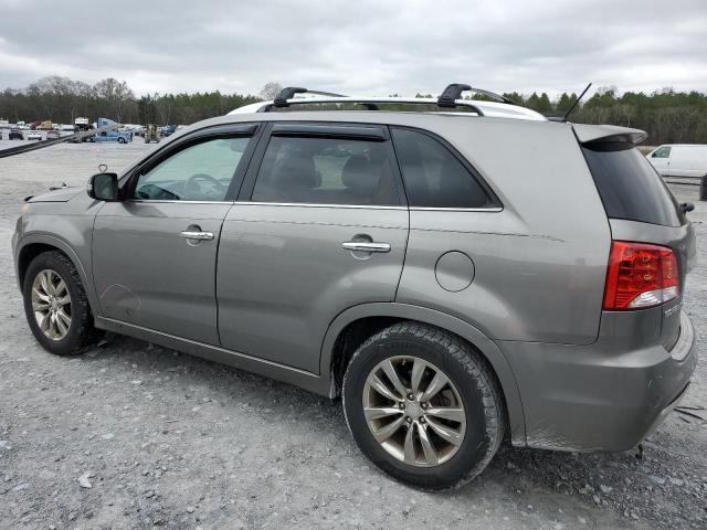 5XYKW4A28CG218314 - 2012 KIA SORENTO SX GRAY photo 2