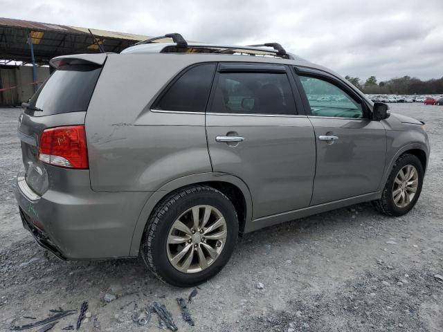 5XYKW4A28CG218314 - 2012 KIA SORENTO SX GRAY photo 3